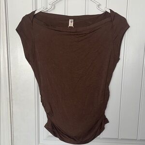 Brown Women's Top